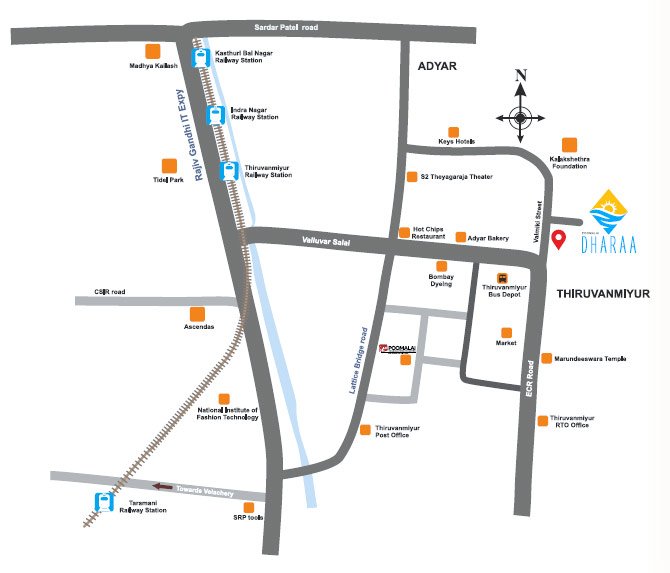 properties in thiruvanmiyur